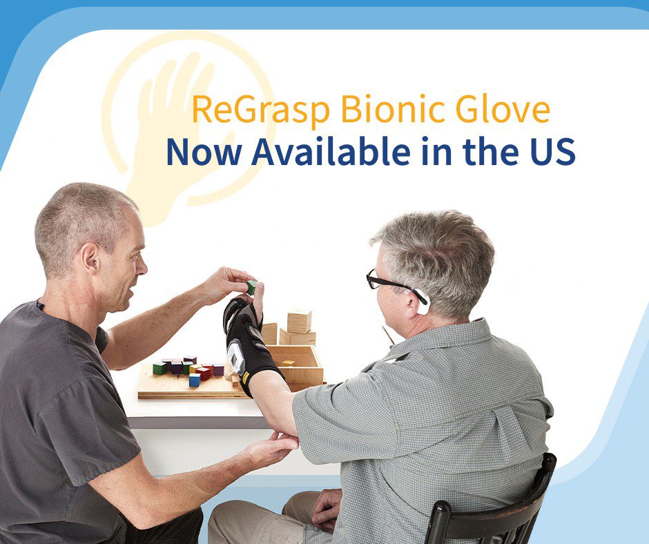 ReGrasp Bionic Glove speeds hand rehabilitation
